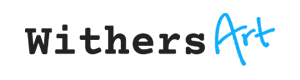 The Withers Art Project logo features the word 'Withers' in black serif font followed by the word 'Art' in blue script font.